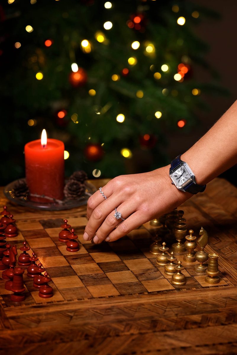 Christmas prop styling – krons